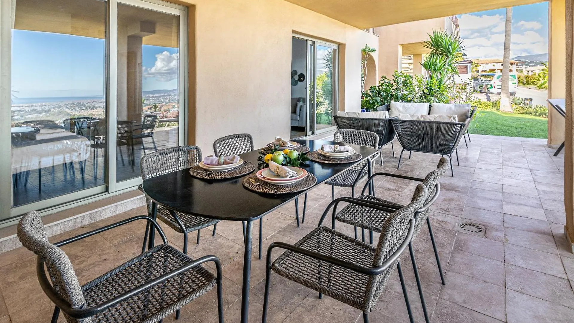Sea Views And Garden In Hacienda Cifuentes Apartment Estepona 0*,